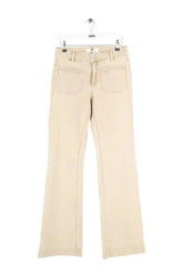 Jean bootcut Mkt Studio Beige en Coton, taille M - Seconde Main
