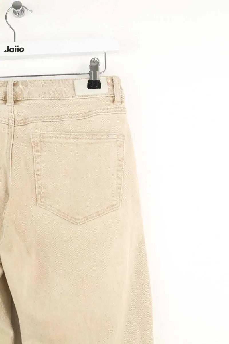 Jean bootcut Mkt Studio Beige en Coton