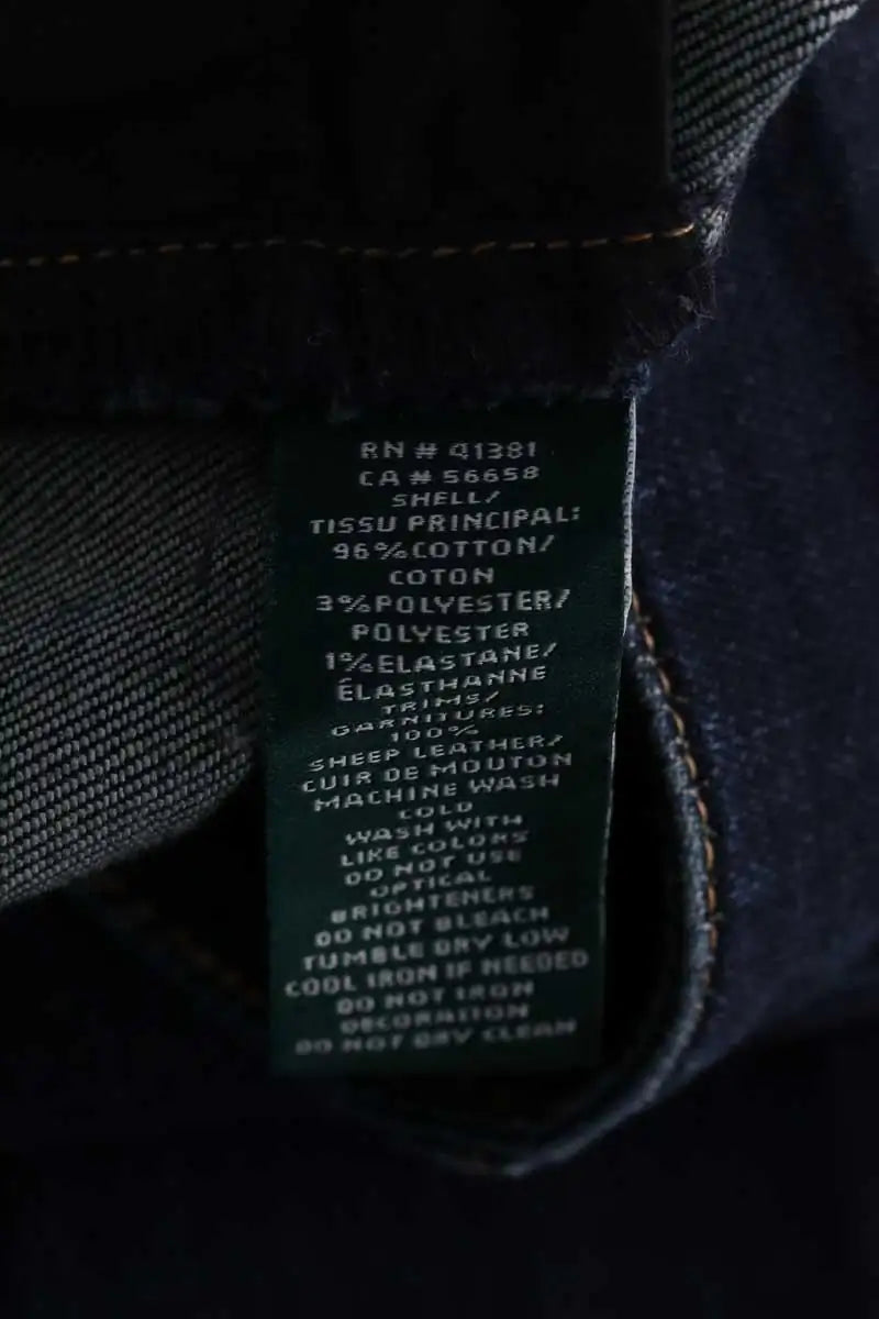 Jean bootcut Ralph Lauren Bleu en Coton