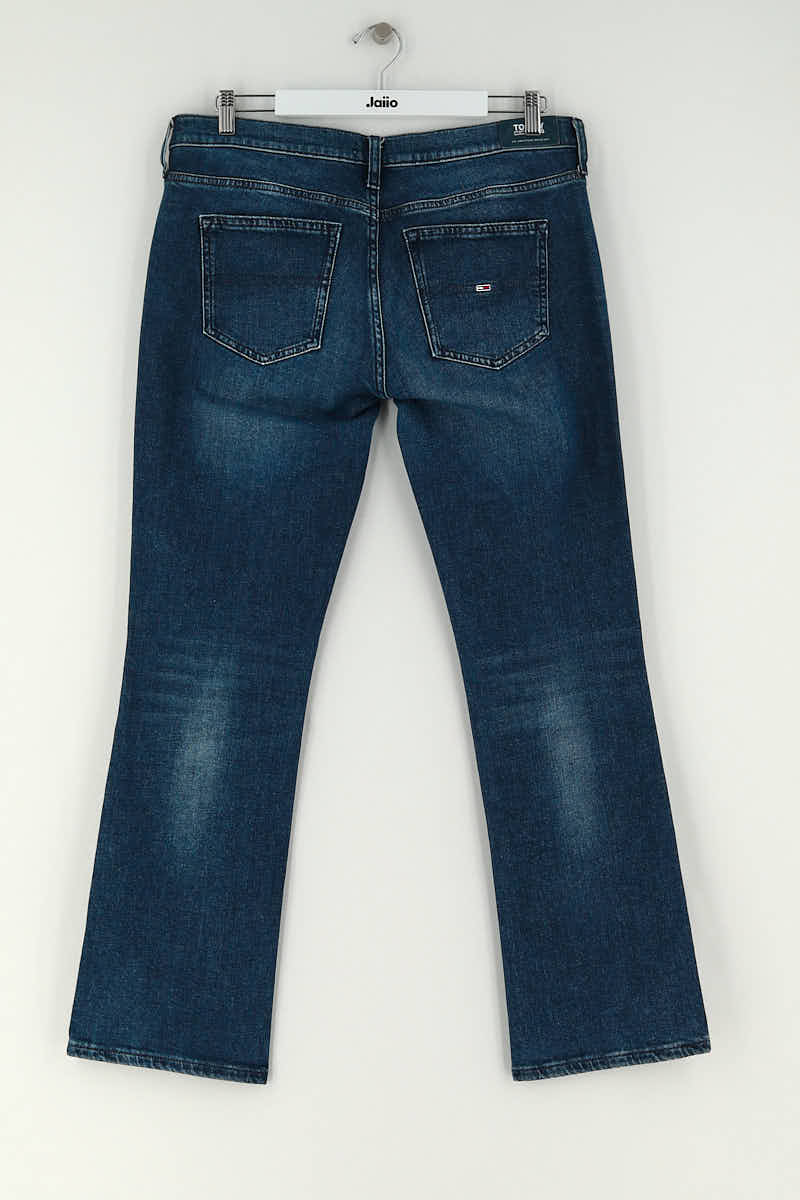 Jean bootcut Tommy Hilfiger Bleu en Coton
