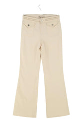 Jean bootcut Vanessa Bruno Beige en Coton, taille M - Seconde Main