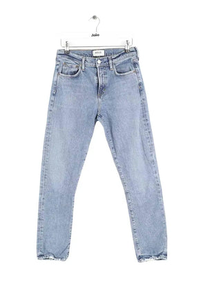 Jean boyfriend Agolde Bleu en Coton, taille S - Seconde Main
