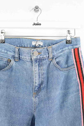 Jean boyfriend Claudie Pierlot Bleu en Coton