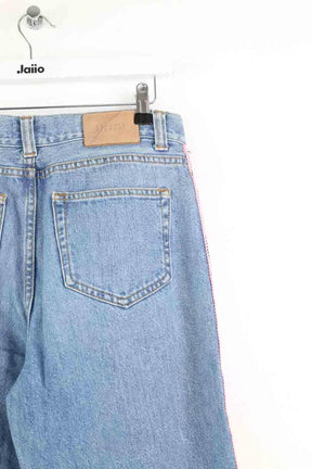 Jean boyfriend Claudie Pierlot Bleu en Coton