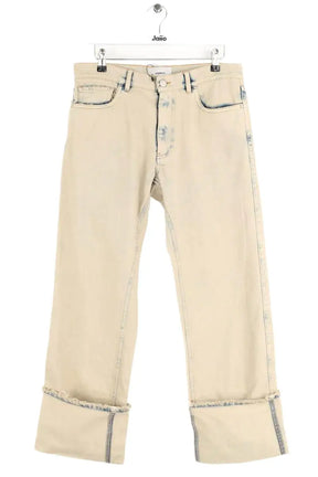 Jean boyfriend Coperni Beige en Coton, taille M - Seconde Main
