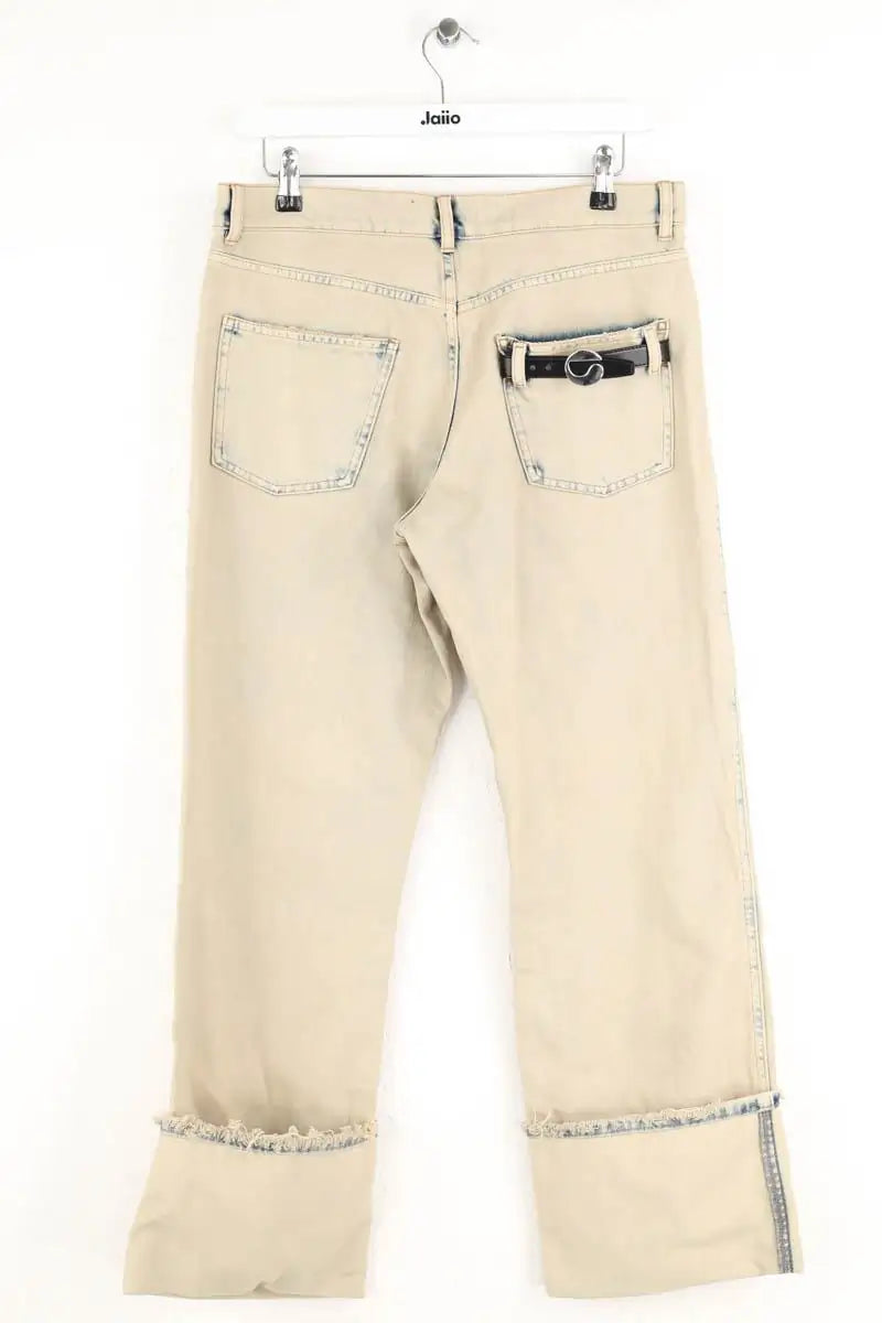 Jean boyfriend Coperni Beige en Coton