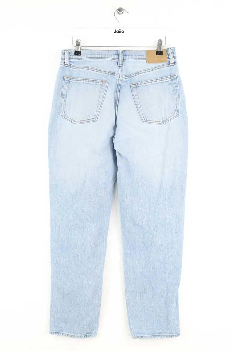 Jean boyfriend Rag & Bone Bleu en Coton