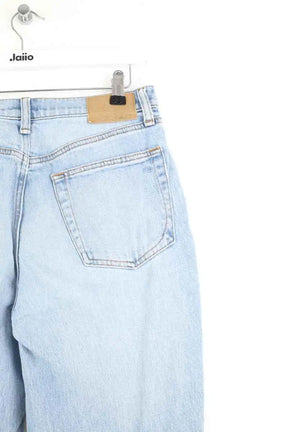 Jean boyfriend Rag & Bone Bleu en Coton