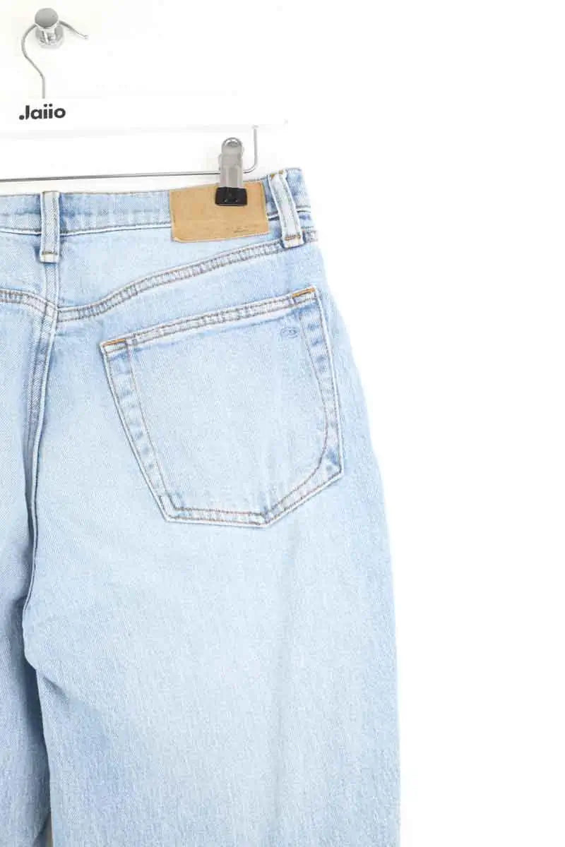 Jean boyfriend Rag & Bone Bleu en Coton