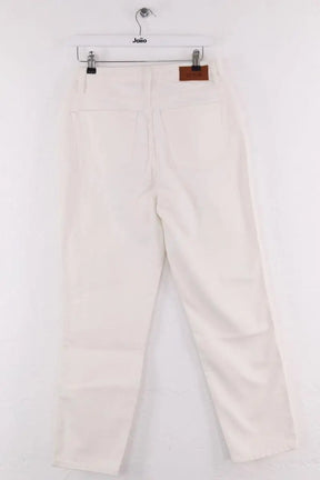 Jean boyfriend Sézane Blanc en Coton