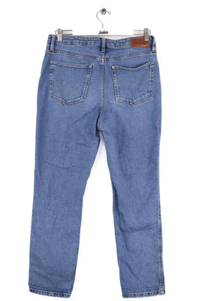 Jean boyfriend Sézane Bleu en Coton