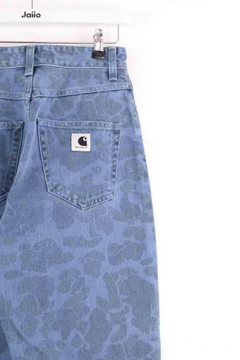 Jean Carhartt Duck orell tapered pant Bleu en Coton