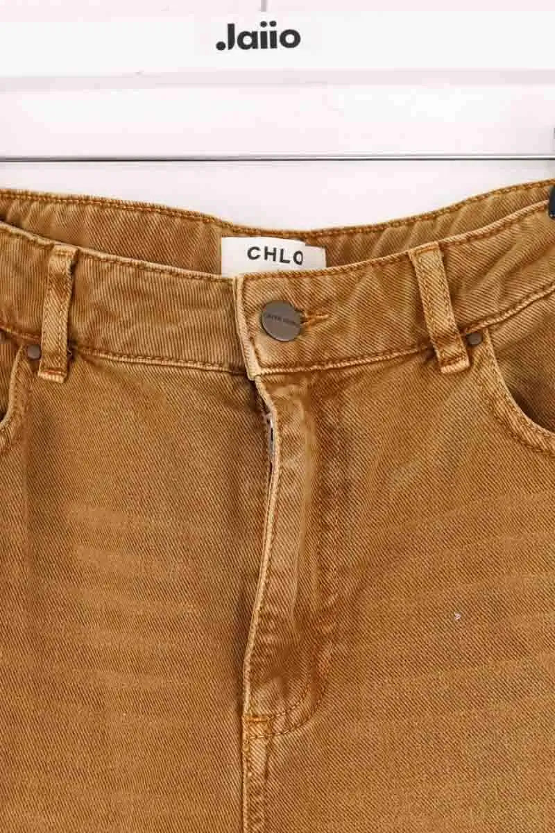 Jean Chloé Stora Camel en Coton