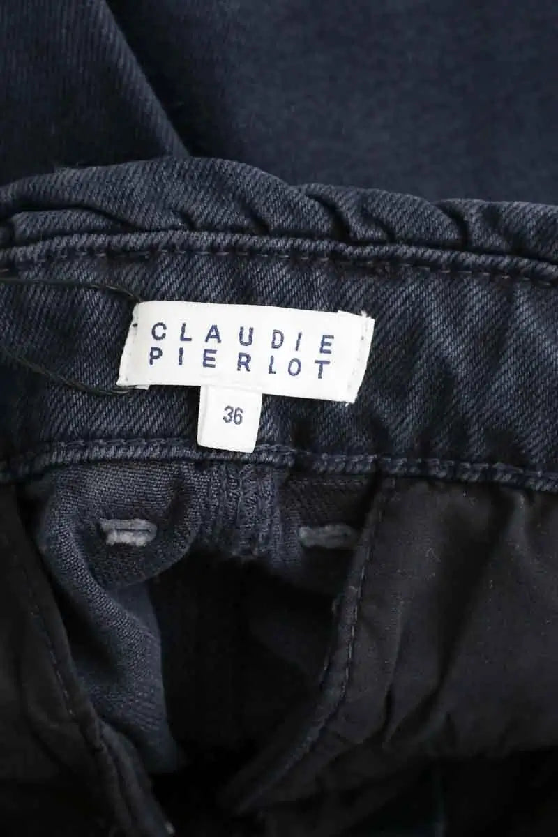 Jean Claudie Pierlot Noir en Coton