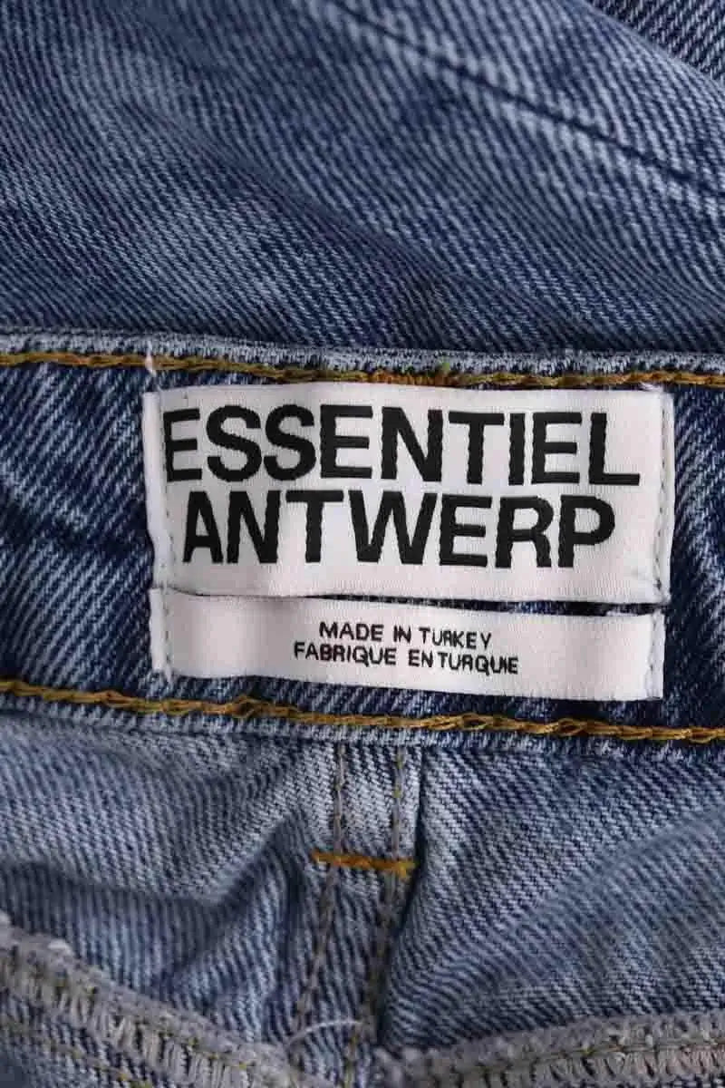 Jean coupe Ballon Essentiel Antwerp Bleu en Coton - élasthanne