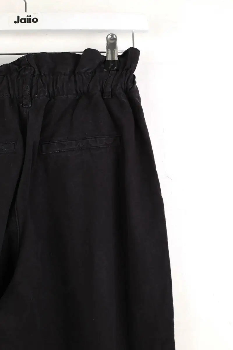 Jean Des Petits Hauts Edison Noir en Coton