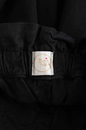 Jean Des Petits Hauts Edison Noir en Coton