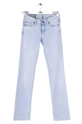 Jean droit 7 For All Mankind Bleu en Coton, taille M - Seconde Main