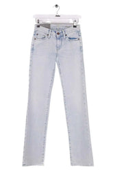 Jean droit 7 For All Mankind Bleu en Coton, taille S - Seconde Main