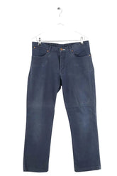 Jean droit Acne Studios Bleu en Coton - élasthanne, taille XXL - Seconde Main