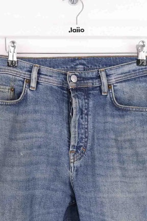 Jean droit Acne Studios Bleu en Coton