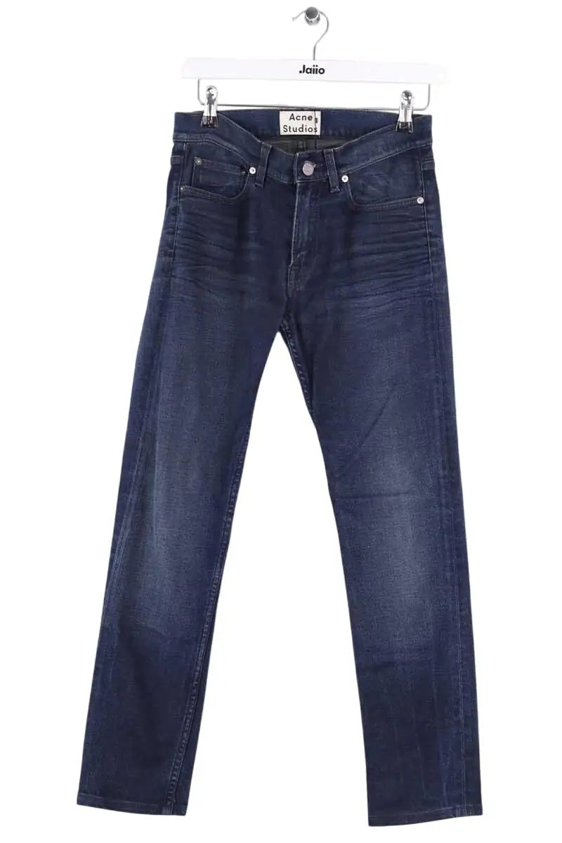 Jean droit Acne Studios Bleu en Coton, taille M - Seconde Main