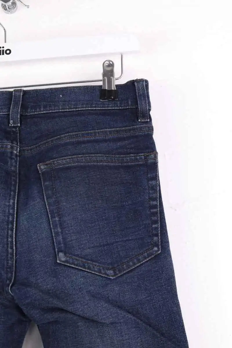 Jean droit Acne Studios Bleu en Coton