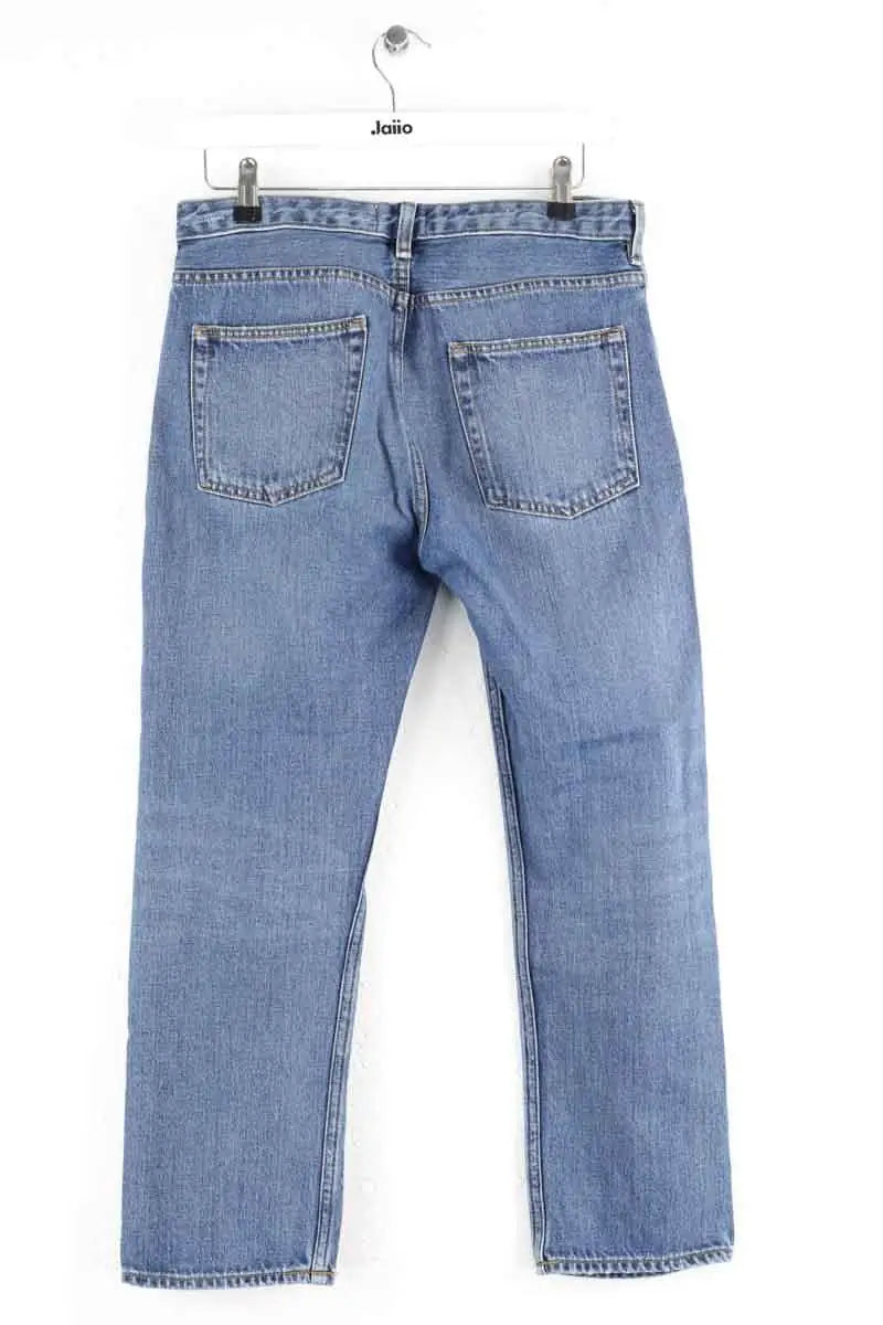 Jean droit Acne Studios Bleu en Coton