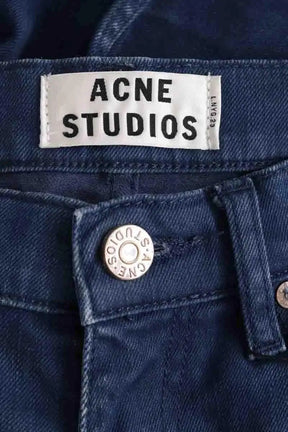 Jean droit Acne Studios Bleu en Coton