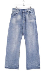 Jean droit Acne Studios Bleu en Coton, taille XL - Seconde Main