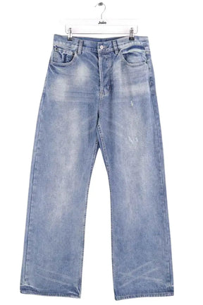 Jean droit Acne Studios Bleu en Coton, taille XL - Seconde Main