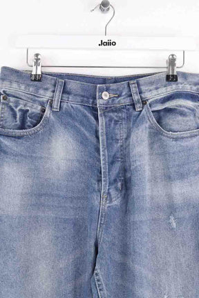 Jean droit Acne Studios Bleu en Coton