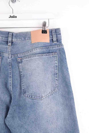 Jean droit Acne Studios Bleu en Coton