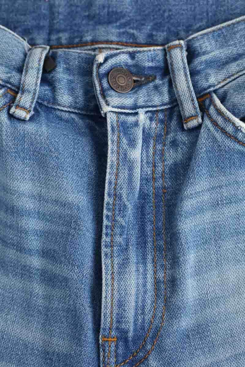 Jean droit Acne Studios Bleu en Coton