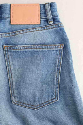 Jean droit Acne Studios Bleu en Coton