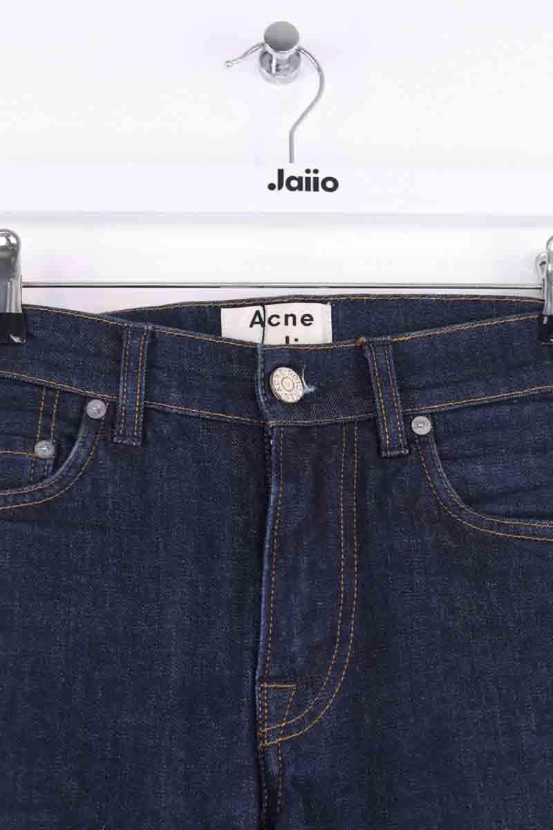Jean droit Acne Studios Bleu en Coton