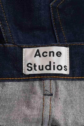 Jean droit Acne Studios Bleu en Coton