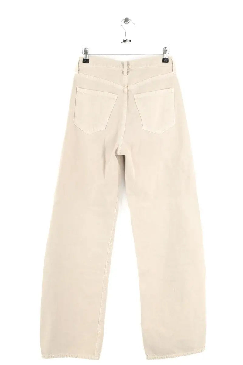 Jean droit Agolde Beige en Coton