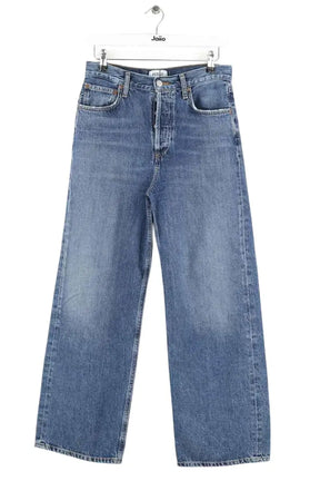 Jean droit Agolde Bleu en Coton, taille XS - Seconde Main