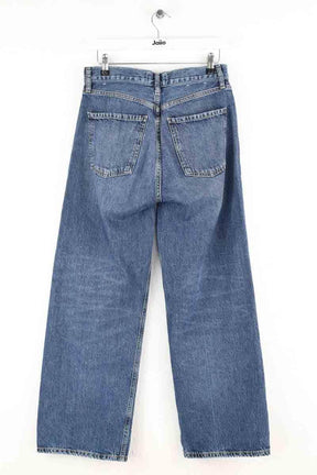 Jean droit Agolde Bleu en Coton