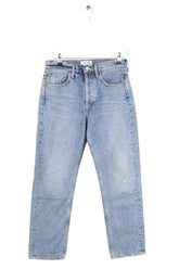 Jean droit Agolde Bleu en Coton, taille XS - Seconde Main