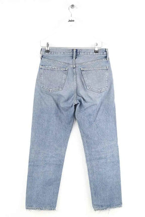 Jean droit Agolde Bleu en Coton