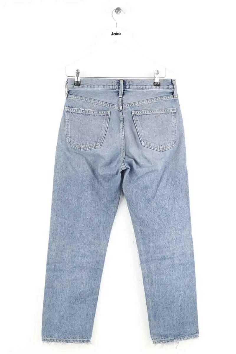 Jean droit Agolde Bleu en Coton