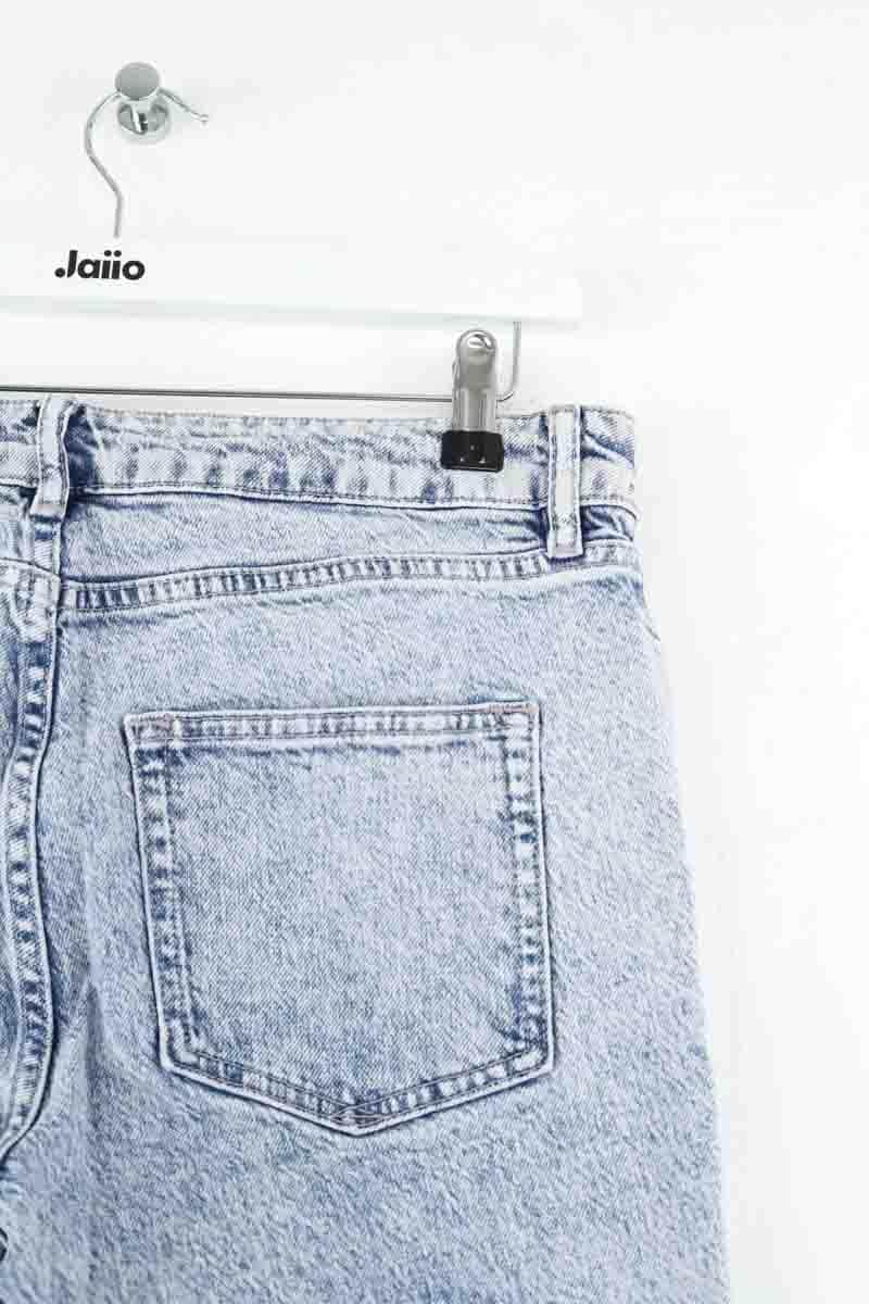 Jean droit All Saints Bleu en Coton