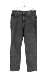 Jean droit American Vintage Noir en Coton, taille M - Seconde Main
