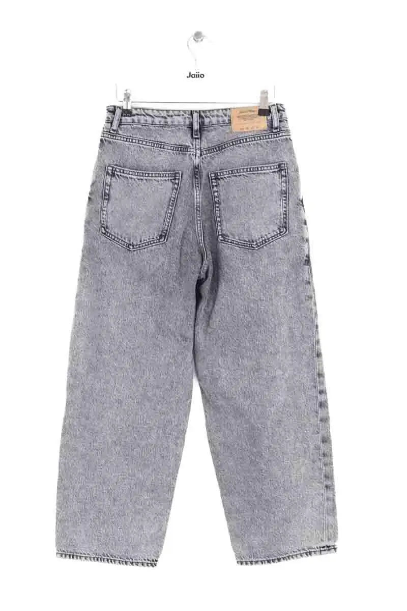 Jean droit American Vintage Noir en Coton