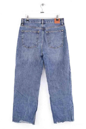 Jean droit Anine Bing Bleu en Coton