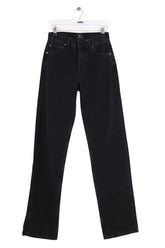 Jean droit Anine Bing Roy jean 34" Noir en Coton, taille S - Seconde Main