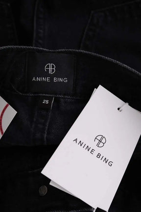 Jean droit Anine Bing Roy jean 34" Noir en Coton