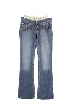 Jean droit Antik Batik Marine en Coton, taille L - Seconde Main
